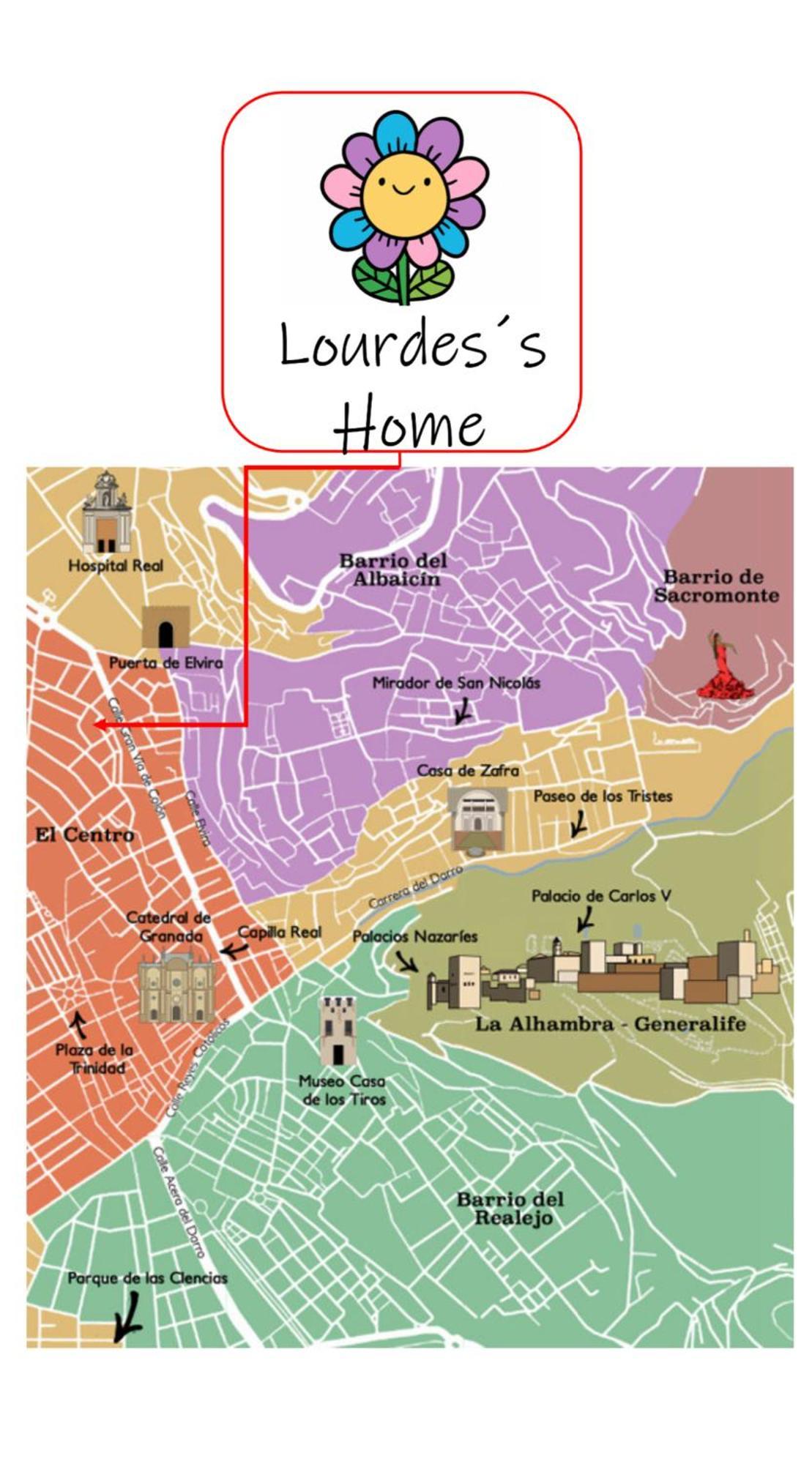 Lourdes'S Home Granada Exterior photo